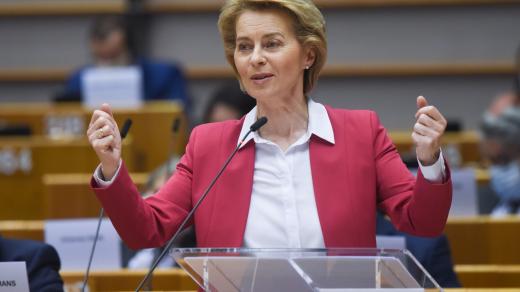 Předsedkyně Evropské komise Ursula von der Leyenová