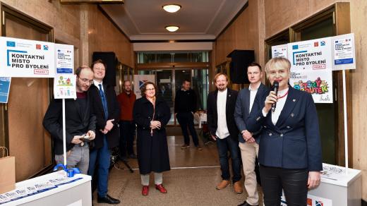 Slavnostní otevření Kontaktního místa pro bydlení