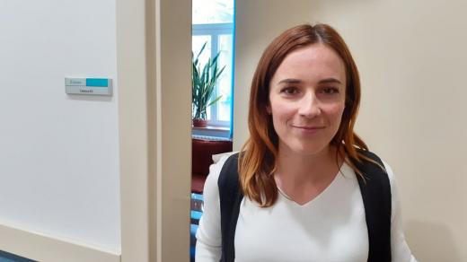 Televizní reportérka Tereza Krumpholzová