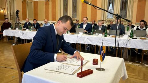 Petr Caletka, který nahradí Michala Záchu v přerovském zastupitelstvu