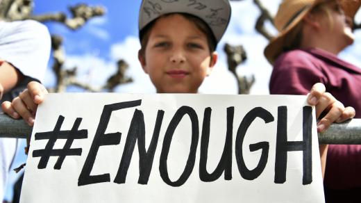 z protestu March For Our Lives 