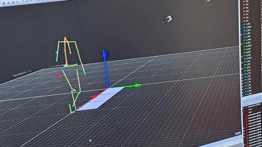 V laboratoři pohybu Krajské nemocnice Liberec se pomocí markru nasnimaji jednotlivé části těla v pohybu