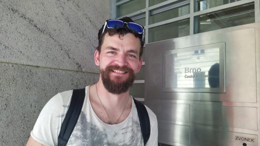 Dušan Vitázek v Českém rozhlase Brno