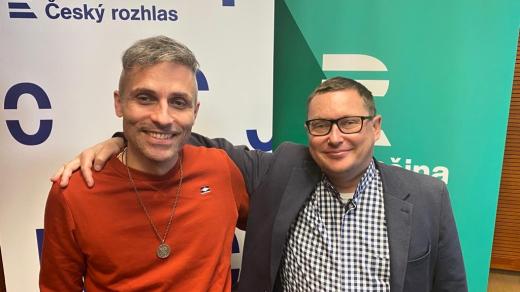 Kněz David Peter Palušák a opat želivského kláštera Tadeáš Róbert Spišák byli hosty Dobrého dopoledne