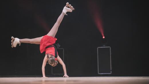 Naděje hradeckého sportu, krasobruslařka Tereza Vorlíčková