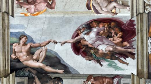 Michelangelo Buonarroti: Stvoření Adama