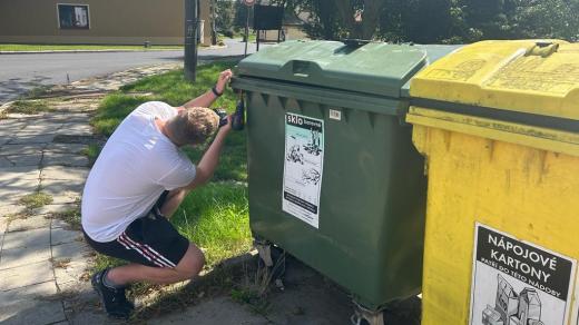 Čipování popelnic v Přerově