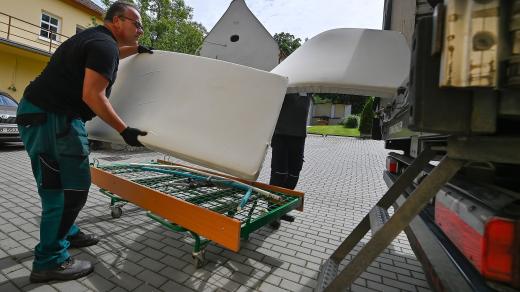 Matrace s roštem
