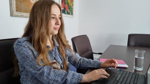 Slečna Irina utekla před válkou ze Lvova