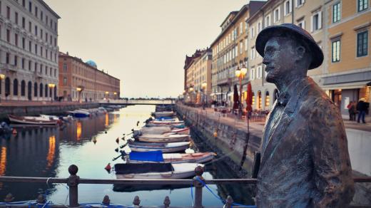 James Joyce, Terst