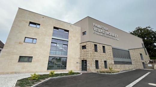 Nová budova Památníku Velké Moravy Cyrilometodějského centra