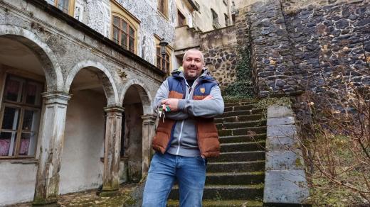 Kastelán Jiří Holub se o Frýdlant stará od začátku roku. Předtím 12 let spravoval Hrubý Rohozec