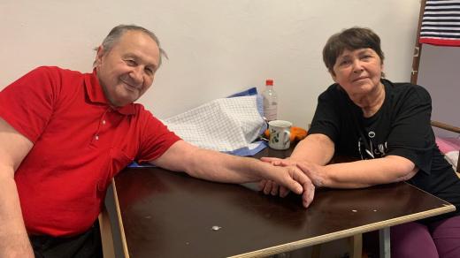 Domov sociální péče v Tmavém Dole na Trutnovsku poskytl zázemí 11 ukrajinským seniorům