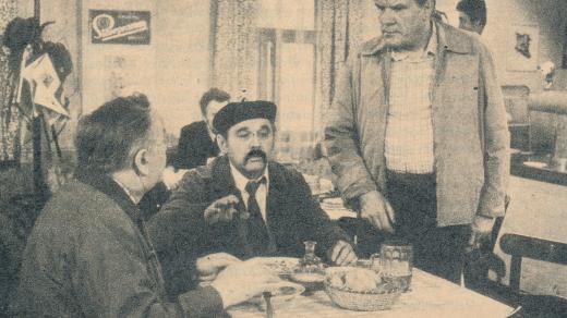 Jaroslav Moučka v televizním snímku Černá ovce
