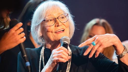 Marta Kubišová během Koncertu pro Martu