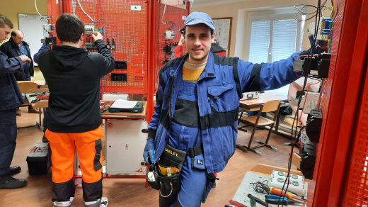 Soutěž elektrikářů v Plzni