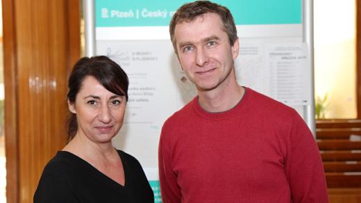 Martina Košanová a Daniel Bechný