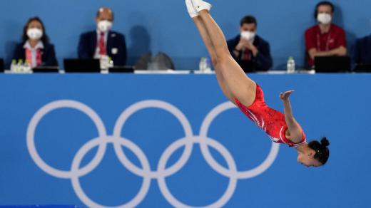 Skoky na trampolíně na olympiádě v Tokiu