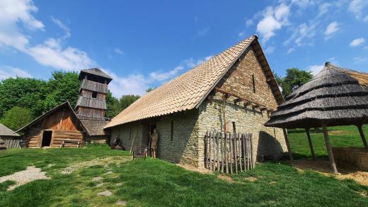 Archeoskanzen Modrá na Uherskohradišťsku – expozice ve velmožském paláci