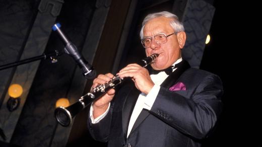 Klarinetista a kapelník Günter Gollasch