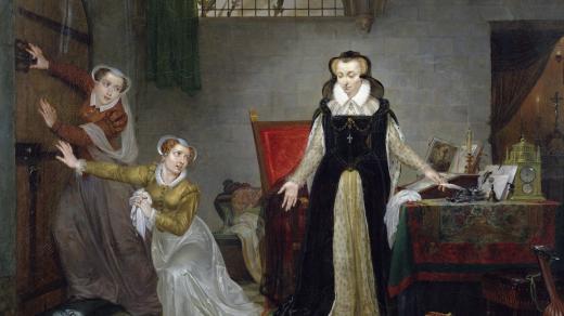 Marie Stuartovna před popravou (Philippe-Jacques van Bree)