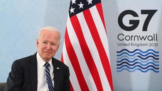americký prezident Joe Biden na summitu G7
