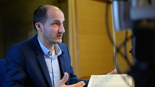 Děkan fakulty restaurování Univerzity Pardubice v Litomyšli Radomír Slovik