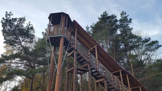 Rozhledna Radost na severním Plzeňsku