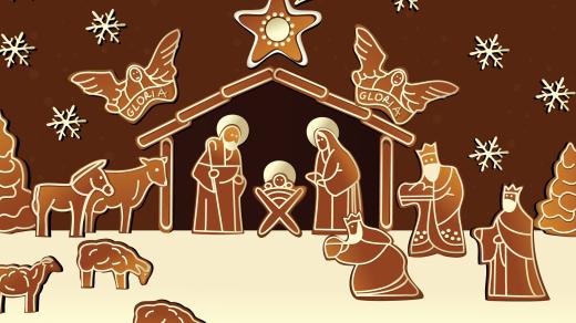 Co všechno se semele při výrobě perníkového betléma?