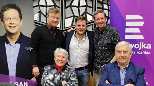 Miroslav Donutil, Tomáš Savka, Růžena Merunková, Filip Kaňkovský a Aleš Cibulka