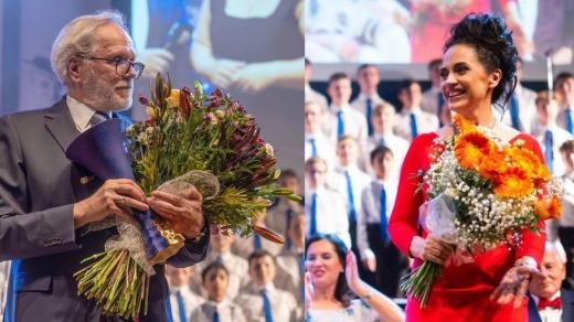František Kinský a Lucie Bílá
