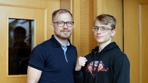 Boxeři Tomáš Hvězda a Pavel Hvězda