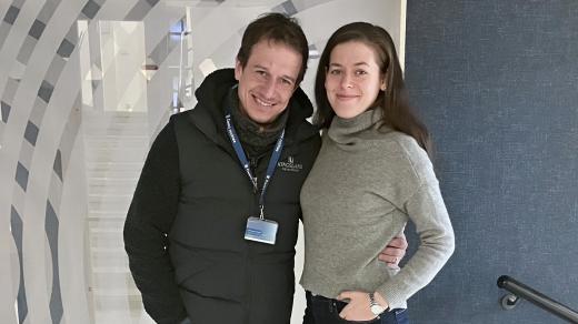 Anna Randárová a Martin Kraus