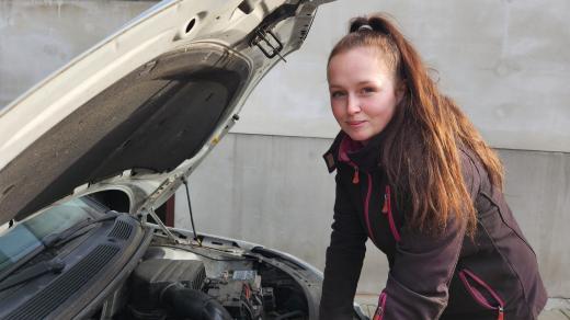 Automechanička Tereza Varmužová