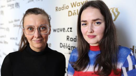 Pavla Janoušková Kubečková a Julie Žáčková