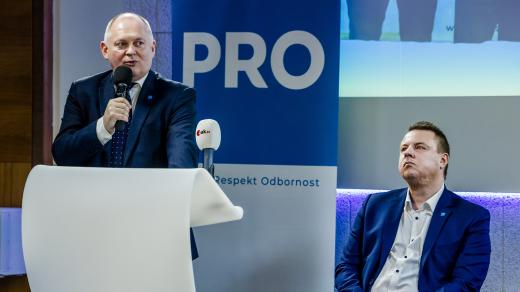 Michal Hašek (vlevo) a Jindřich Rajchl
