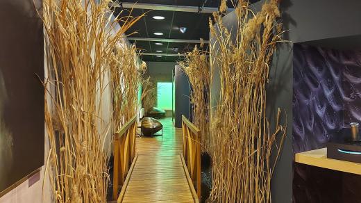 Celá vnitřní expozice je poutavě připravená