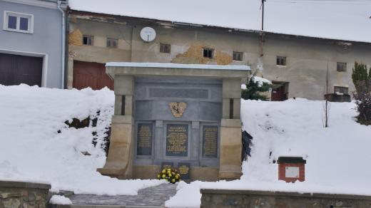 Pomník T.G.M a padlým ve světové válce byl postaven už v roce 1919