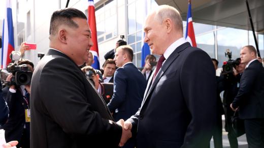 Kim Čong-un se potkal s Vladimirem Putinem