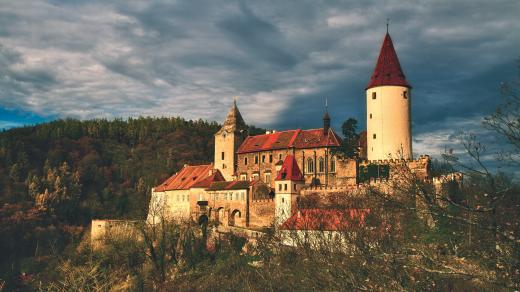 Gotický královský hrad Křivoklát