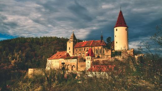 Gotický hrad Křivoklát