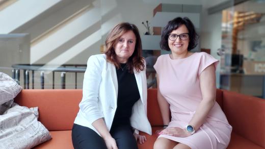 Blanka Vopařilová a Lenka Boštíková