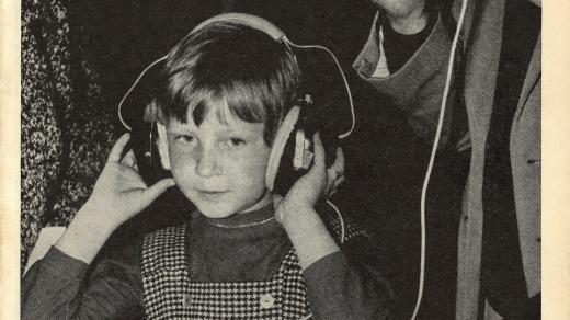 Titulní strana časopisu Hudba a zvuk (1968)