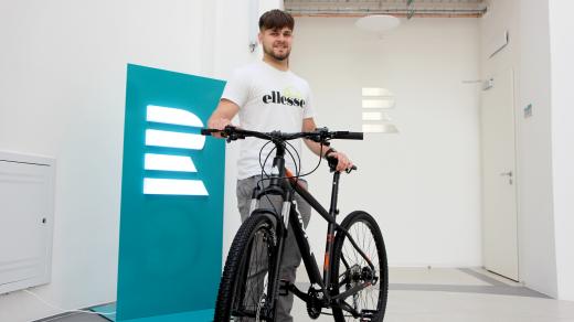Dominik Menzel z Krnova se svou výhrou
