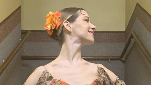 Sólistka Roksoljana Iskra se ke zkoušení společně s dalšími tanečníky vrátila před měsícem. Ze začátku z toho měla smíšené pocity