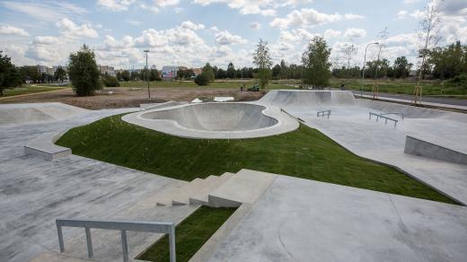 Skatepark Čtyři Dvory České Budějovice
