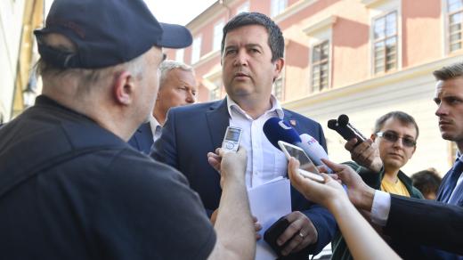 Ministr vnitra Jan Hamáček