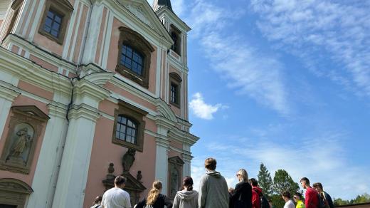 Prohlídka kostela sv. Anny a sv. Jakuba Většího ve Staré Vodě