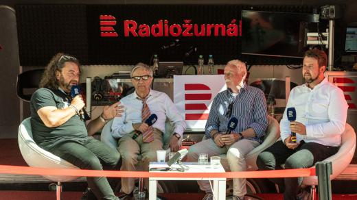 Hosty Vladimíra Kroce byli Miloň Čepelka, Petr Brukner a Patrik Ulrich