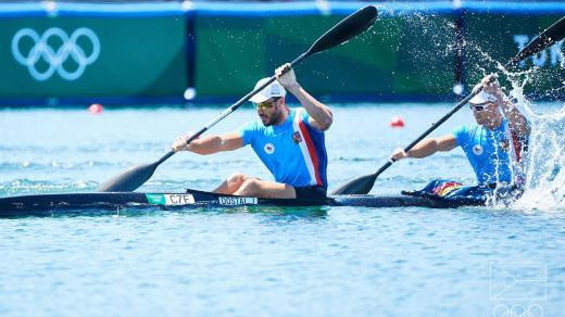 Deblkajakáři Josef Dostál a Radek Šlouf získali bronzovou medaili